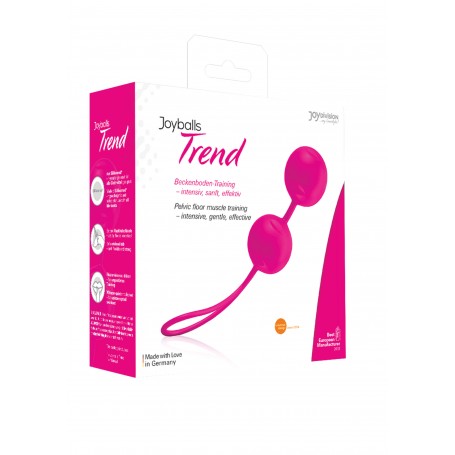 Joyballs " Trend"in Silikomed® Rosa-Nero