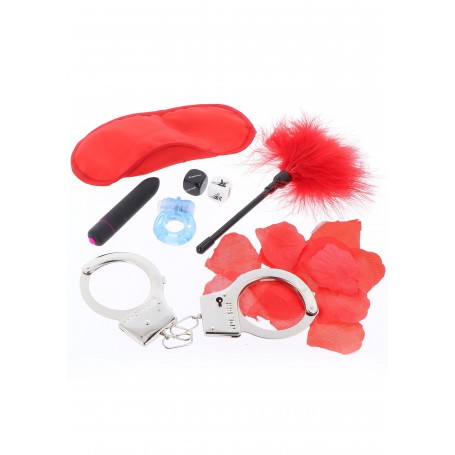 KIT GIOCHI EROTICI PER COPPIA – 4 BUSTE TEMATICHE (KINKY • LOVE • WEEKEND • BIRTHDAY)