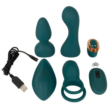 Kit RC Mini Vibrator 5 Pezzi – Vibrazioni Condivise & Piaceri Intercambiabili
