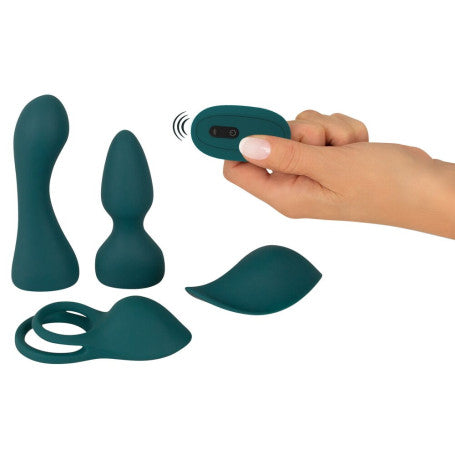 Kit RC Mini Vibrator 5 Pezzi – Vibrazioni Condivise & Piaceri Intercambiabili