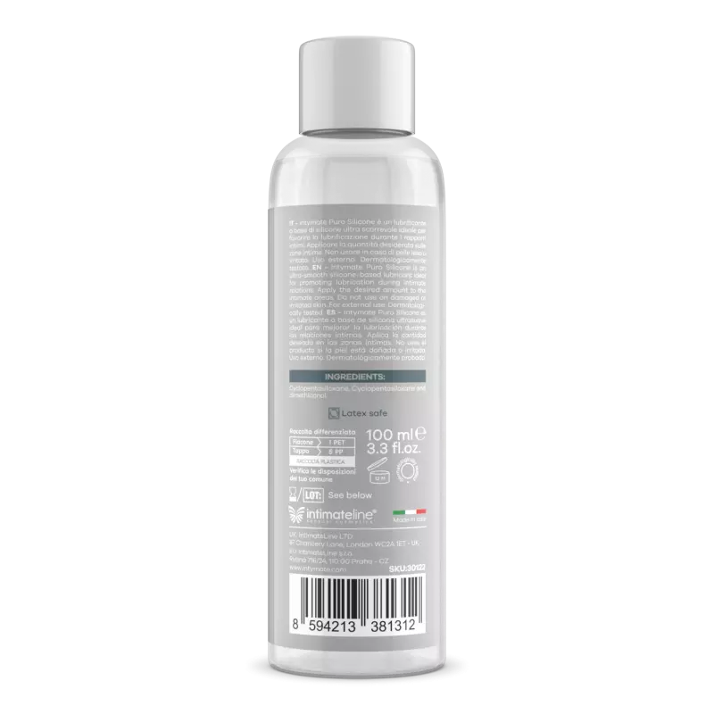 Lubrificante Intymate Puro Silicone 100 ml