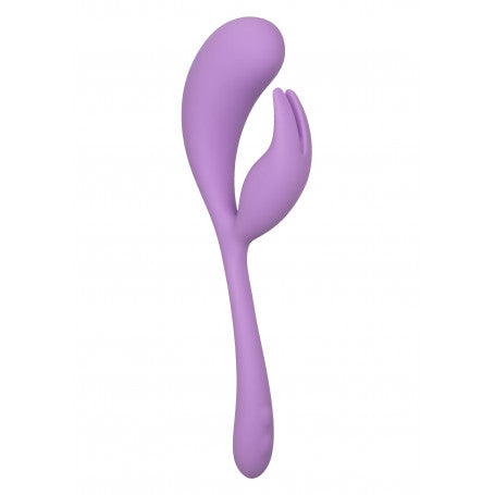 Dual Flicker Vibratore Rabbit Silicone Liquido Punto G e Clitoride – California Exotic Novelties