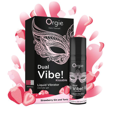 Orgie Dual Vibe Gin & Tonic Lemon / Strawberry — Vibrazione da Assaporare