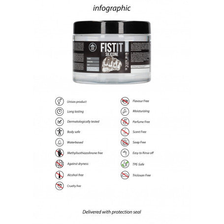 Fist It Silicone 500 ml — Scorrevolezza Senza Compromessi
