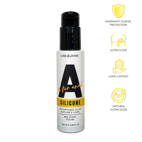 A is for Silicone 120 ml — Ultra Glide a Lunga Tenuta