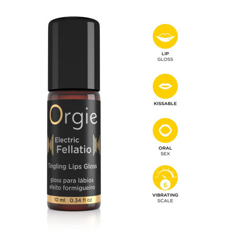Orgie Electric Fellatio 10 ml – Gloss Labbra Roll-On