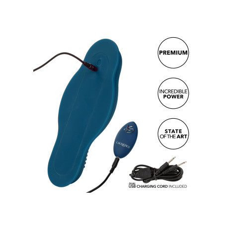 Massaggiatore vibrante vaginale anale Dual Rider Bump and Grind telecomandato