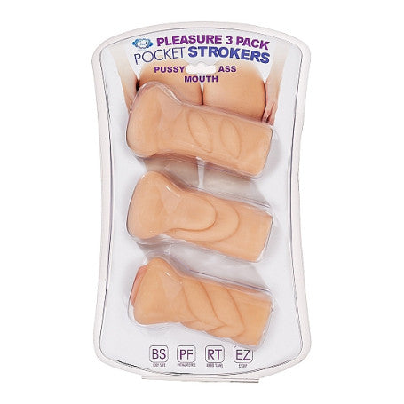 Cloud9 Pocket Touch – Kit 3 Masturbatori