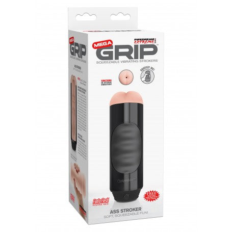 Mega Grip Ass Stroker Pipedream – Masturbatore Vibrante Comprimibile