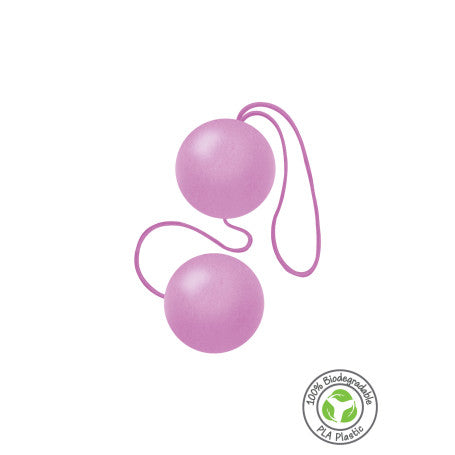 Palline Kegel  Biodegradabili FUCK GREEN – Rosa e Verde