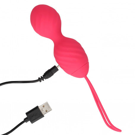 Palline Kegel Vibranti con Telecomando Loveline Strawberry Red
