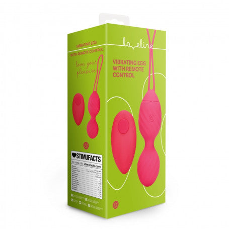 Palline Kegel Vibranti con Telecomando Loveline Strawberry Red