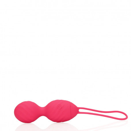 Palline Kegel Vibranti con Telecomando Loveline Strawberry Red