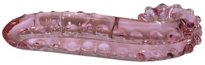 Icicles No.24 in Vetro Soffiato Rosa – Rilievi Avvolgenti, Sensualità Fluida