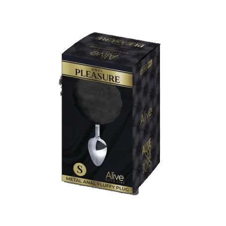 Plug Anale con Coda Fluffy Small  – Alive | Pompon & Gioco Anale Delicato