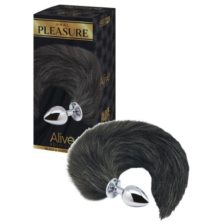 Plug Anale in Metallo con Coda Fox Tail – Alive | Coda Volpina & Gioco Anale Scenografico