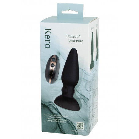 Plug Anale Vibrante & Pulsante – Seven Creations | Telecomando Wireless, Pulsazione & Design Kero/Artemis