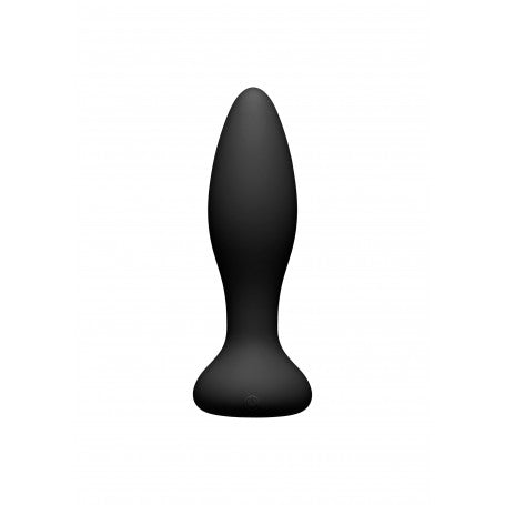 Plug Anale in Silicone Nero con Vibrazioni – Doc Johnson Rimmer 5.75'' | Rotazione Profonda & Potenza Wireless