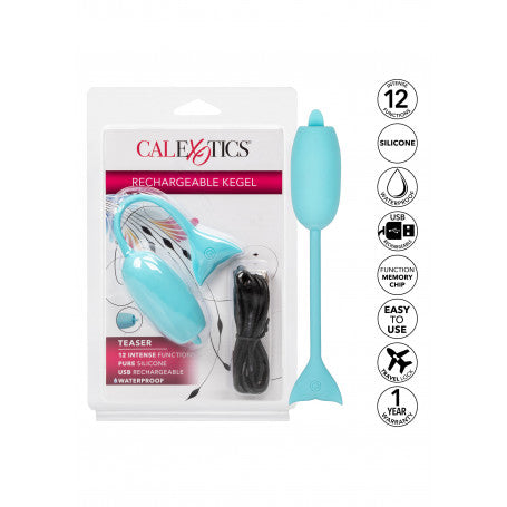 Ovulo Vibrante Kegel Ricaricabile in Silicone