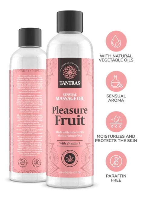Olio lubrificante intimo per massaggi di coppia erotici Tantras Love  150 ML
