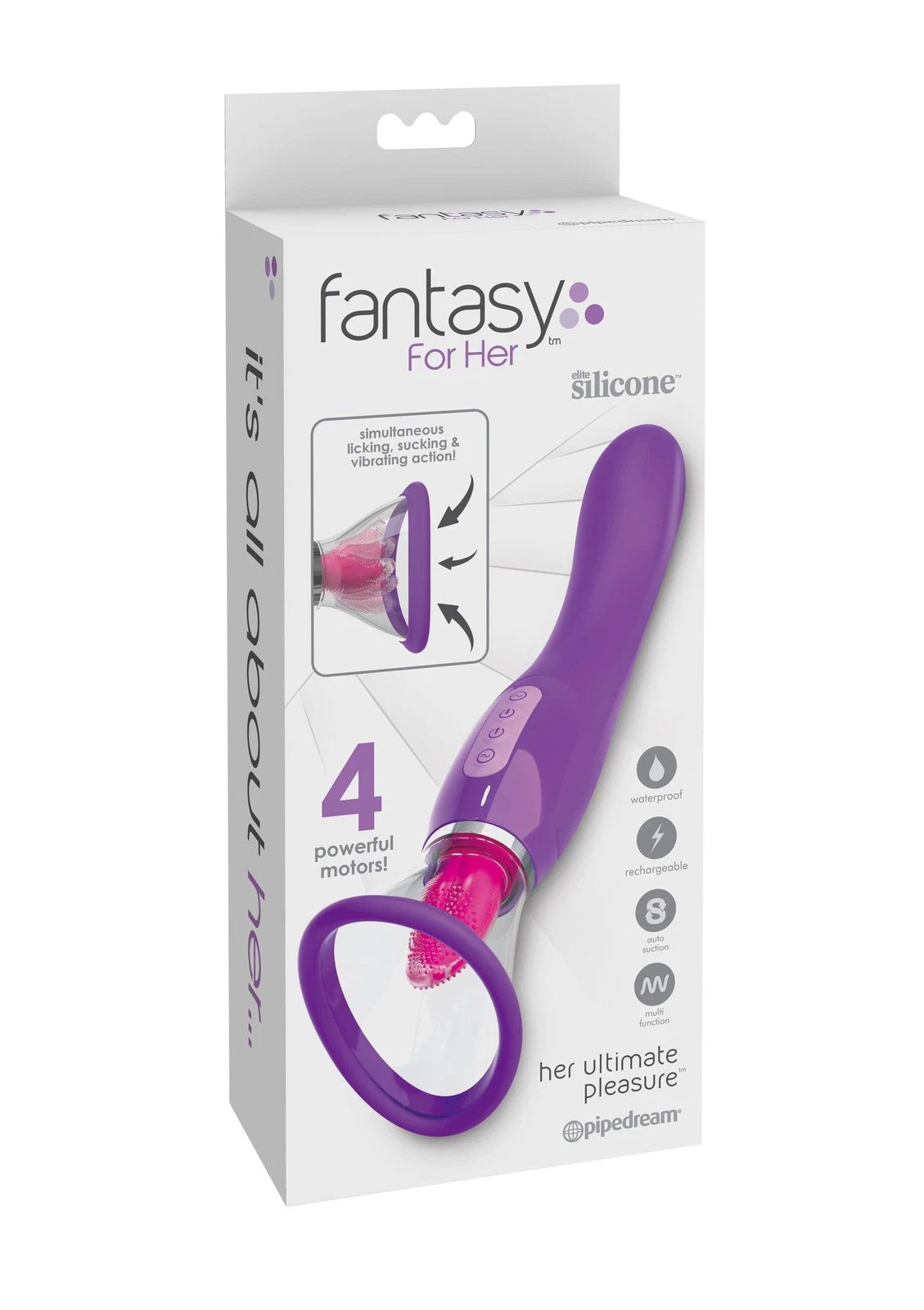 Vibratore Her Ultimate Pleasure – Doppia Stimolazione Sensuale
