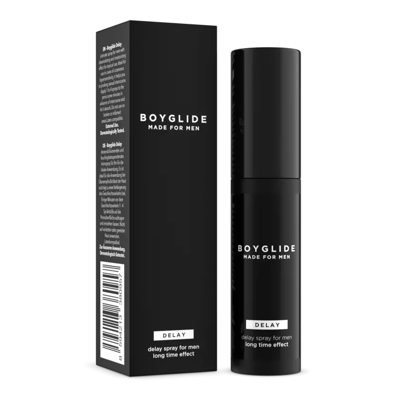 Spray ritardante per uomo contro eiaculazione precoce boyglide 20 ml delay