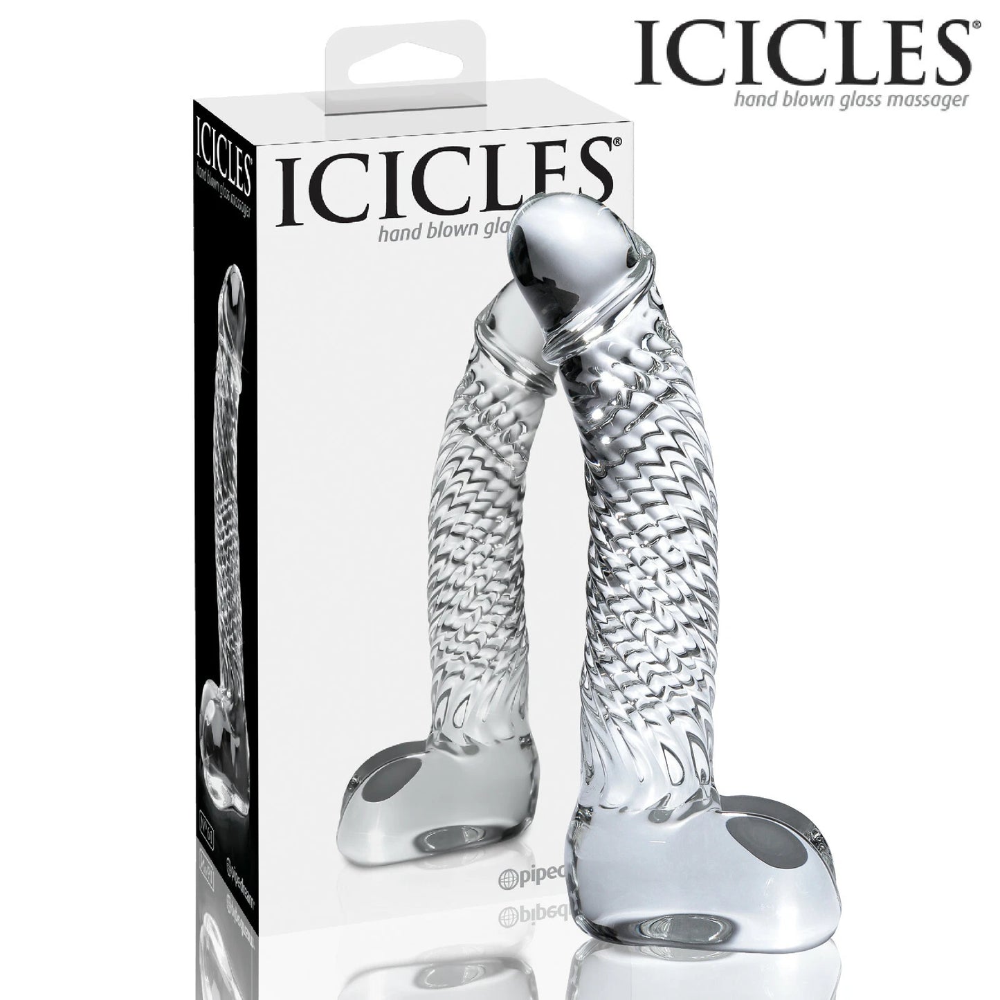 Icicles No.61 in Vetro Soffiato – Realismo Scolpito e Controllo Sicuro