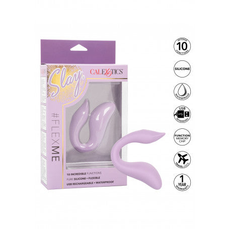 Stimolatore Flessibile Slay FlexMe – 10 Vibrazioni Mirate in Silicone Morbido