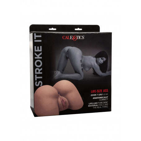 Stroke It Life Size Ass Masturbatore Realistico California Exotic Novelties