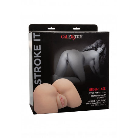 Stroke It Life Size Ass Masturbatore Realistico California Exotic Novelties