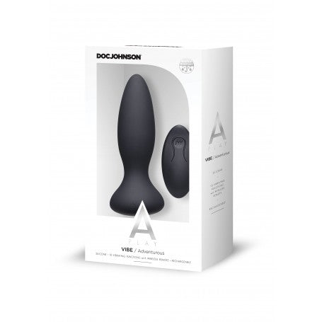 Plug Anale Vibrante in Silicone – Vibe Adventurous 10 Funzioni | Doc Johnson