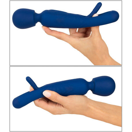 Vibratore 2 in 1 Wand with Flicking Tougue Sweet Smile