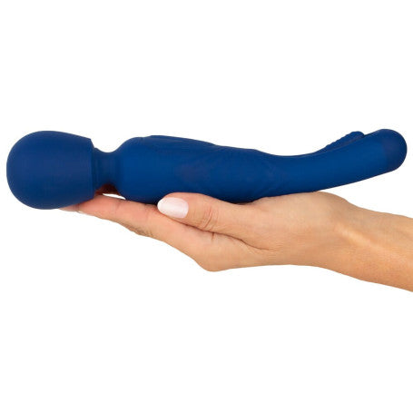 Vibratore 2 in 1 Wand with Flicking Tougue Sweet Smile