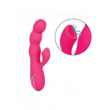 Vibratore succhia-clitoride con vibrazione interna – Silicone premium, triplo motore