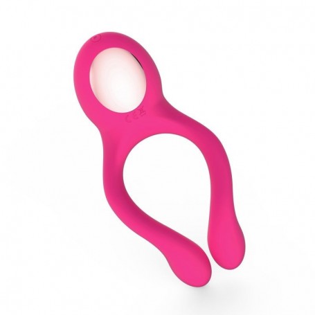 Vibratore Doppia Stimolazione Intense Vibe Pink – Coppia & Clitoride in Silicone