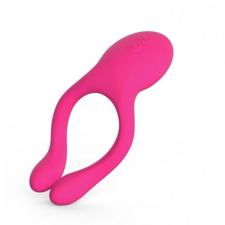 Vibratore Doppia Stimolazione Intense Vibe Pink – Coppia & Clitoride in Silicone
