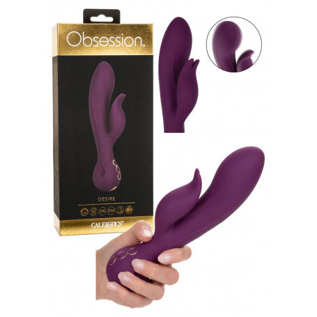Obsession Desire – Vibratore Rabbit Punto G e Clitoride Obsessive