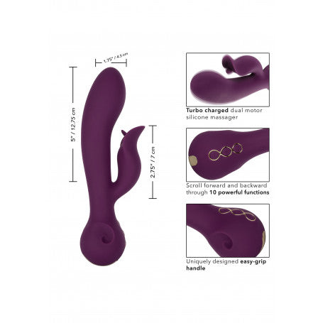 Obsession Fantasy – Vibratore Rabbit Punto G e Clitoride California Exotic