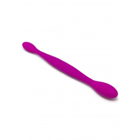 Vibratore Doppio Infinity TOYJOY – Doppio Dildo Flessibile per Doppia Penetrazione in Silicone