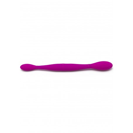 Vibratore Doppio Infinity TOYJOY – Doppio Dildo Flessibile per Doppia Penetrazione in Silicone
