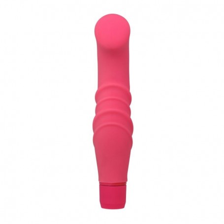 Vibratore impermeabile dildo rosa vaginale in silicone fallo vibrante per punto G