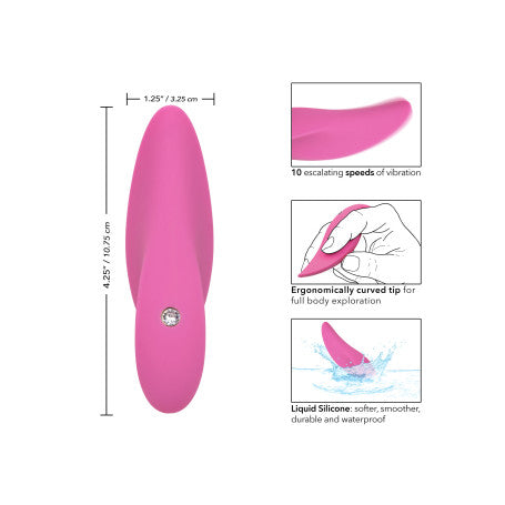 Vibratore LuvMor Foreplay ricaricabile – stimolatore esterno discreto in silicone