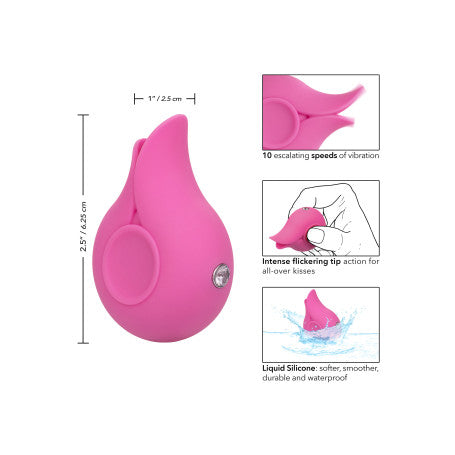 Stimolatore Clitorideo LuvMor Kisses – Vibrazioni Intime da Indossare tra le Dita