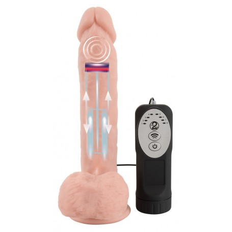 Vibratore Thrusting in Silicone Medicale