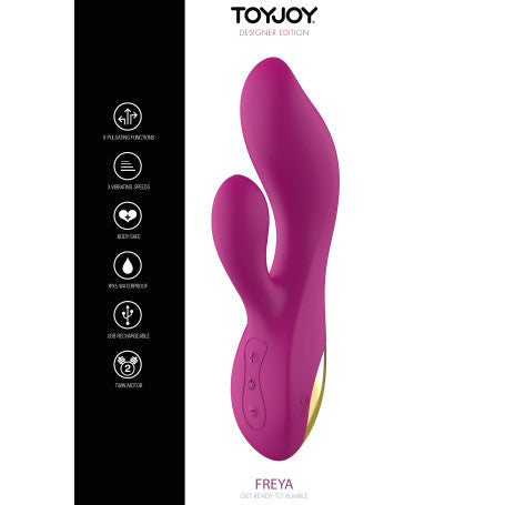 Vibratore rabbit Freya Rumble Vibrator