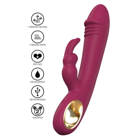 Vibratore rabbit stimolatore clitoride vaginale Taygeta