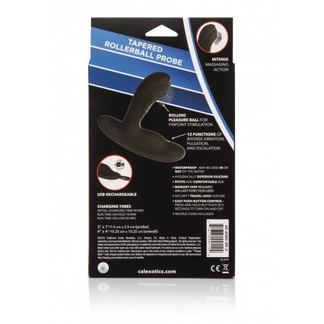 Eclipse™ Roller Probe – Vibratore Prostatico Ricaricabile 12 Vibrazioni