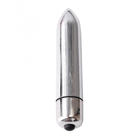Vibratore Bullet Classico Argento 9 cm