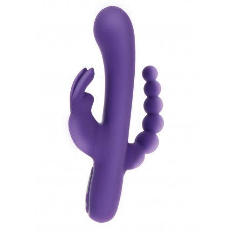 ToyJoy Triple Pleasure – Vibratore tripla stimolazione vaginale clitoridea e anale
