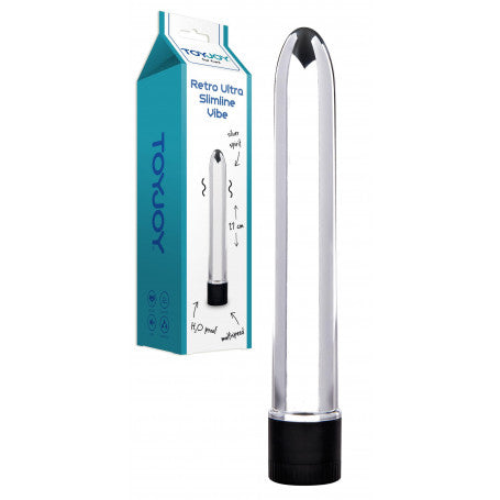 Vibratore Classico Ultra Slim – Argento